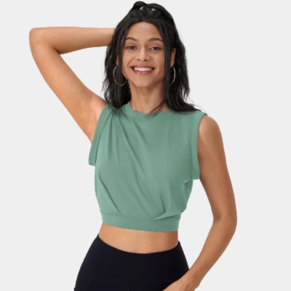 HALARA Green Tank Top